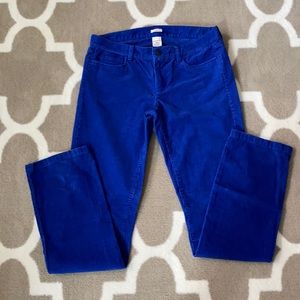 J. Crew matchstick corduroy pants